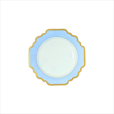 Teller flach 16cm _Sunflower hellblau__top